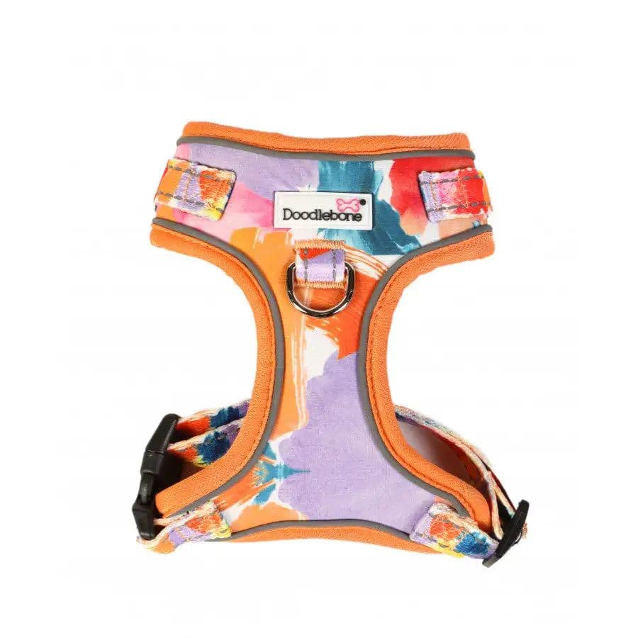 Doodlebone Adjustable Airmesh Harness, Watercolour, 1-2