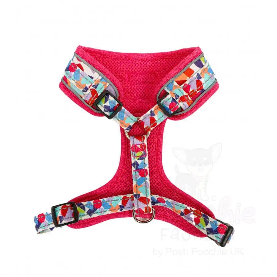 Doodlebone Adjustable Airmesh Harness, Abstract, 4-7