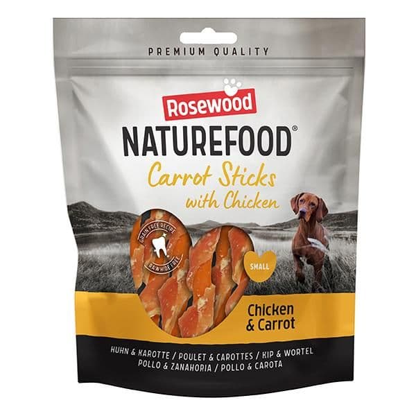 Naturefood Chicken Carrot Sticks Value Pack (320g)