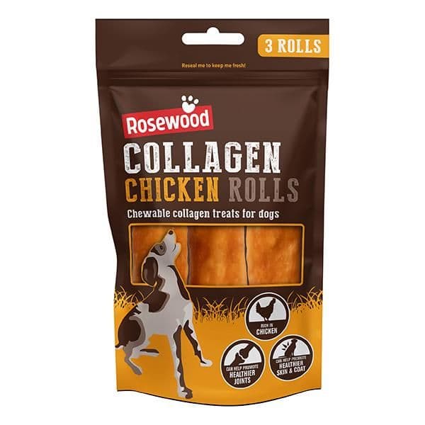 Rosewood Daily Eats Collagen Chicken Rolls (3pk)