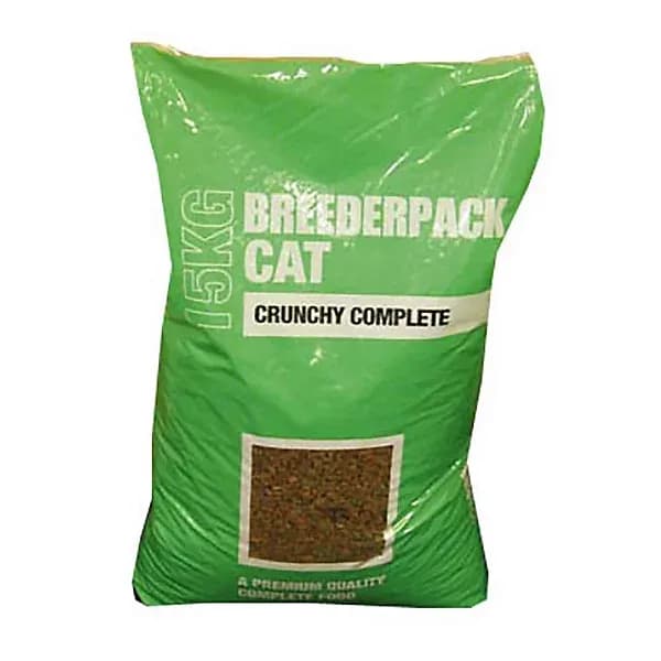 Foldhill Breeder Cat Crunchy Complete Cat Food (15kg)