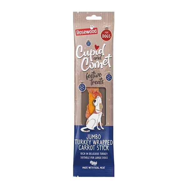 Rosewood Jumbo Turkey Wrapped Carrot Stick (70g)