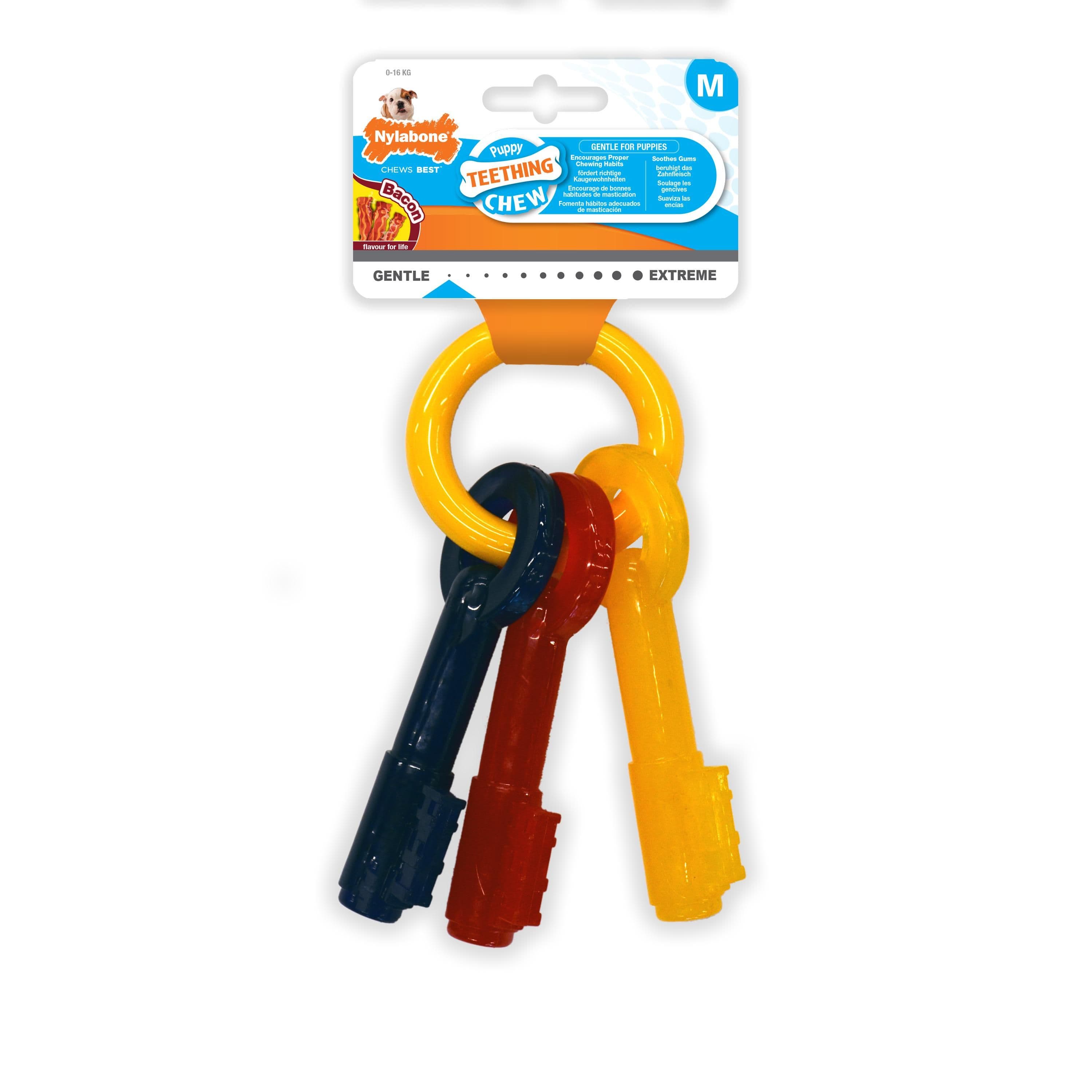 Nylabone Puppy Teething Keys (Medium)
