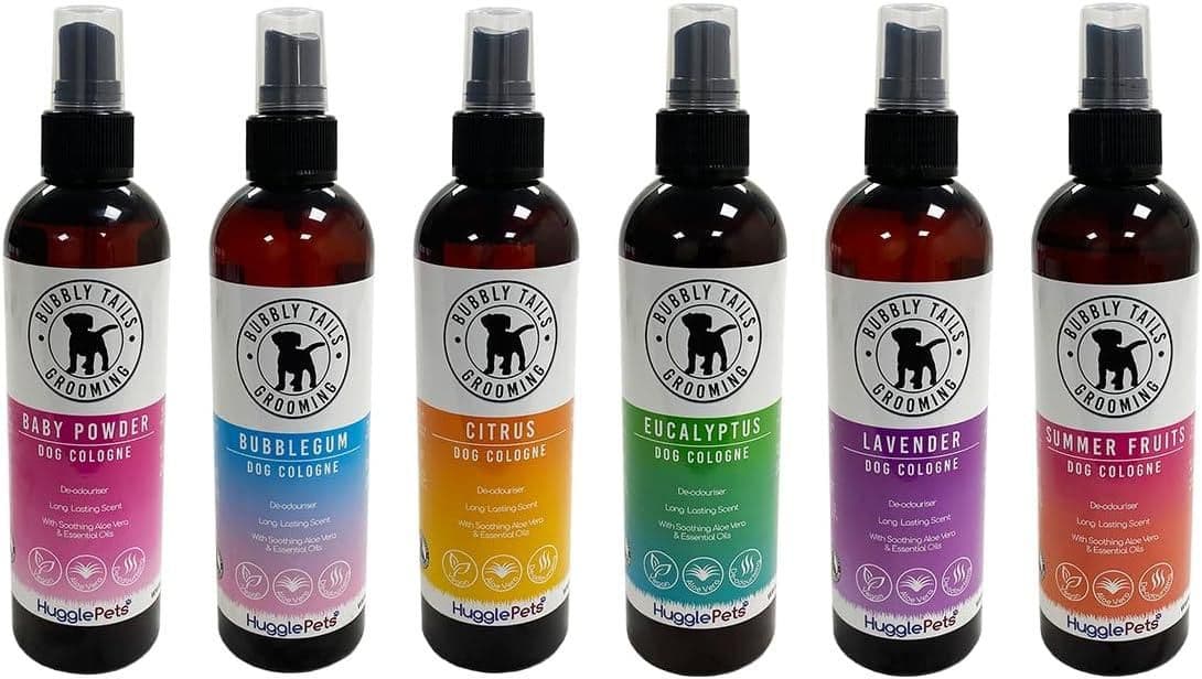 HugglePets Bubbly Tails Dog Cologne Baby Powder (250ml)