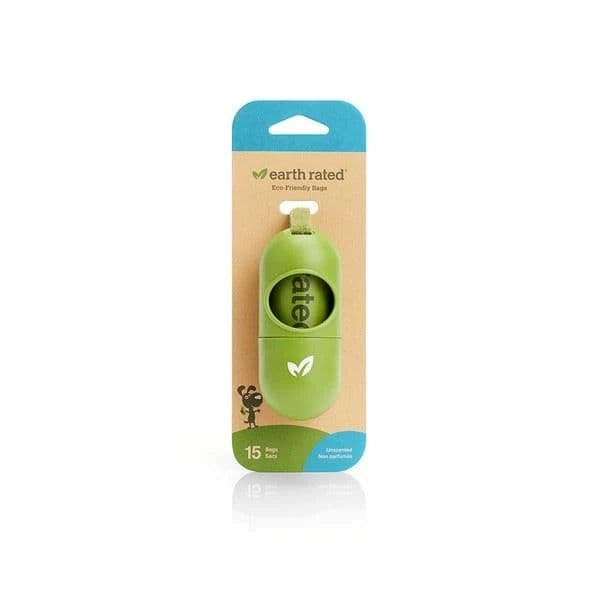 Earth Rated Leash Dispenser with 15 Bags Unscented