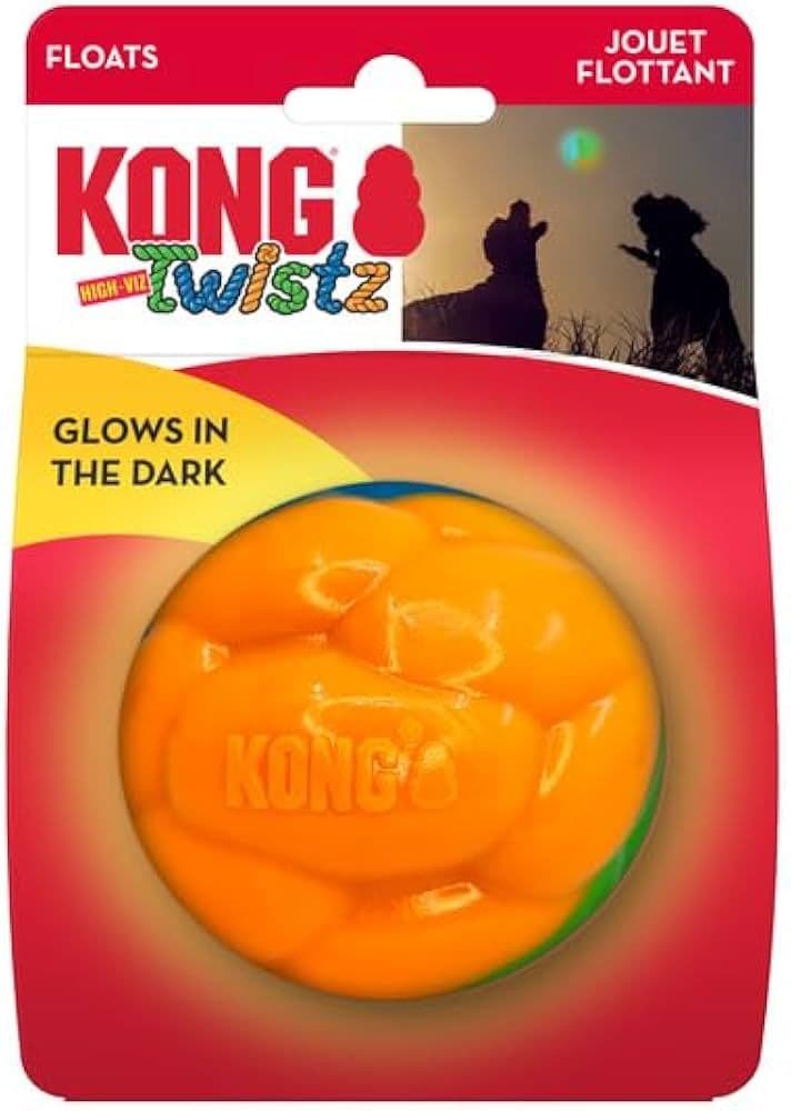 Kong Twistz High-Viz Ball (Large)