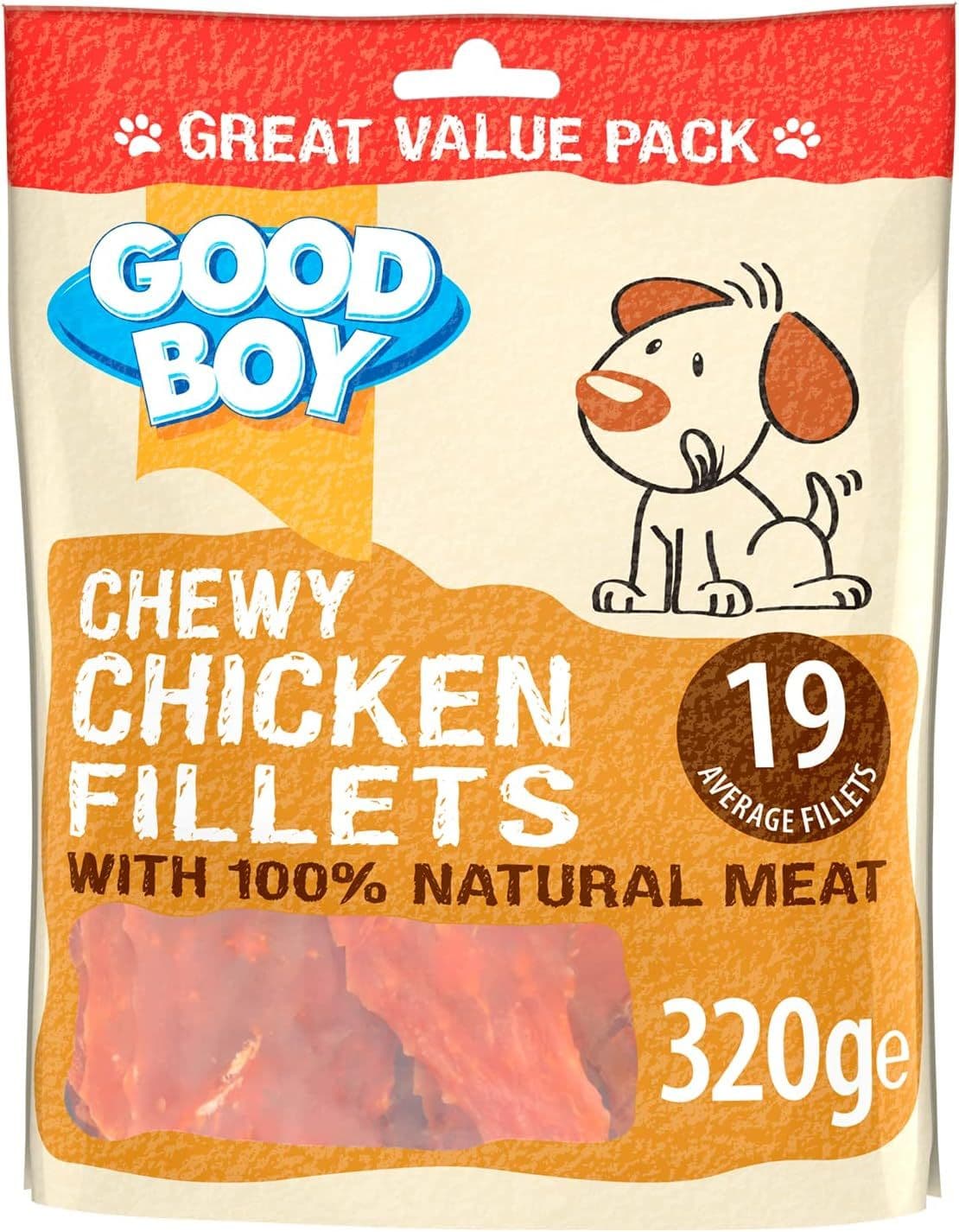 Armitage Good Boy Chewy Chicken Fillets (320g)