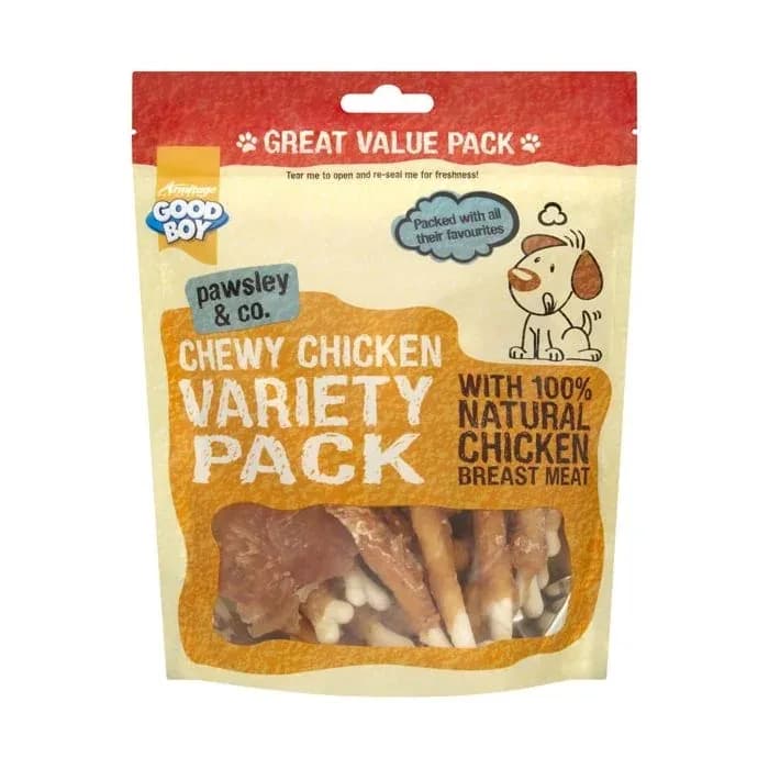 Armitage Good Boy Chewy Chicken Variety Pack (320g)