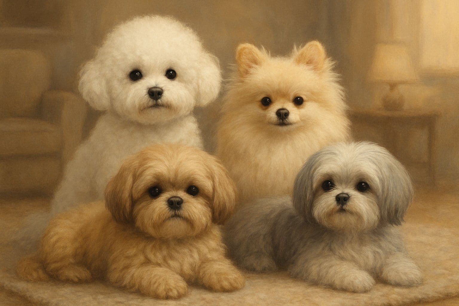 Armitage Fluffy Dog (Small)(7”)