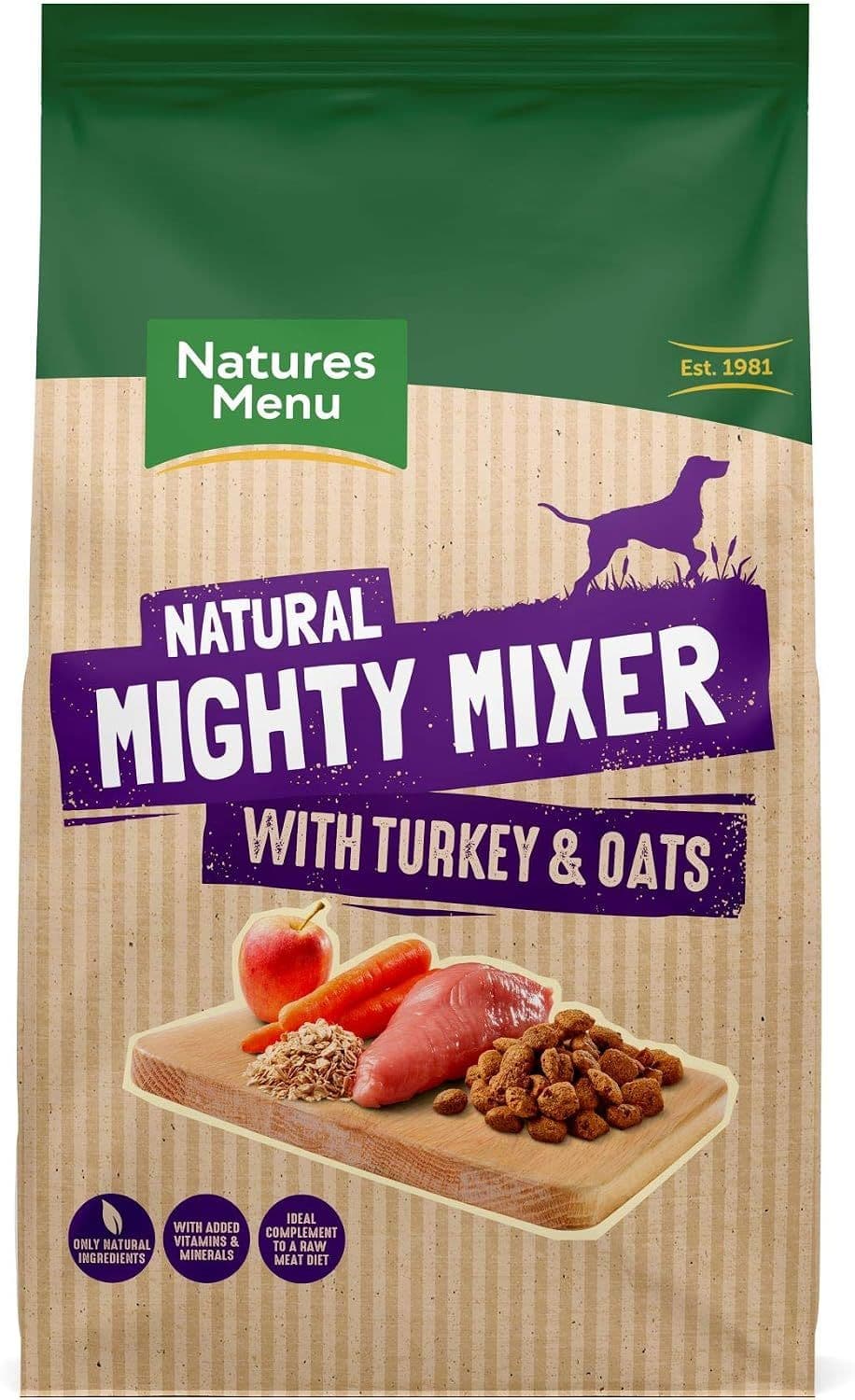 Natures Menu Mighty Mixer Biscuit Turkey & Oats (2kg)