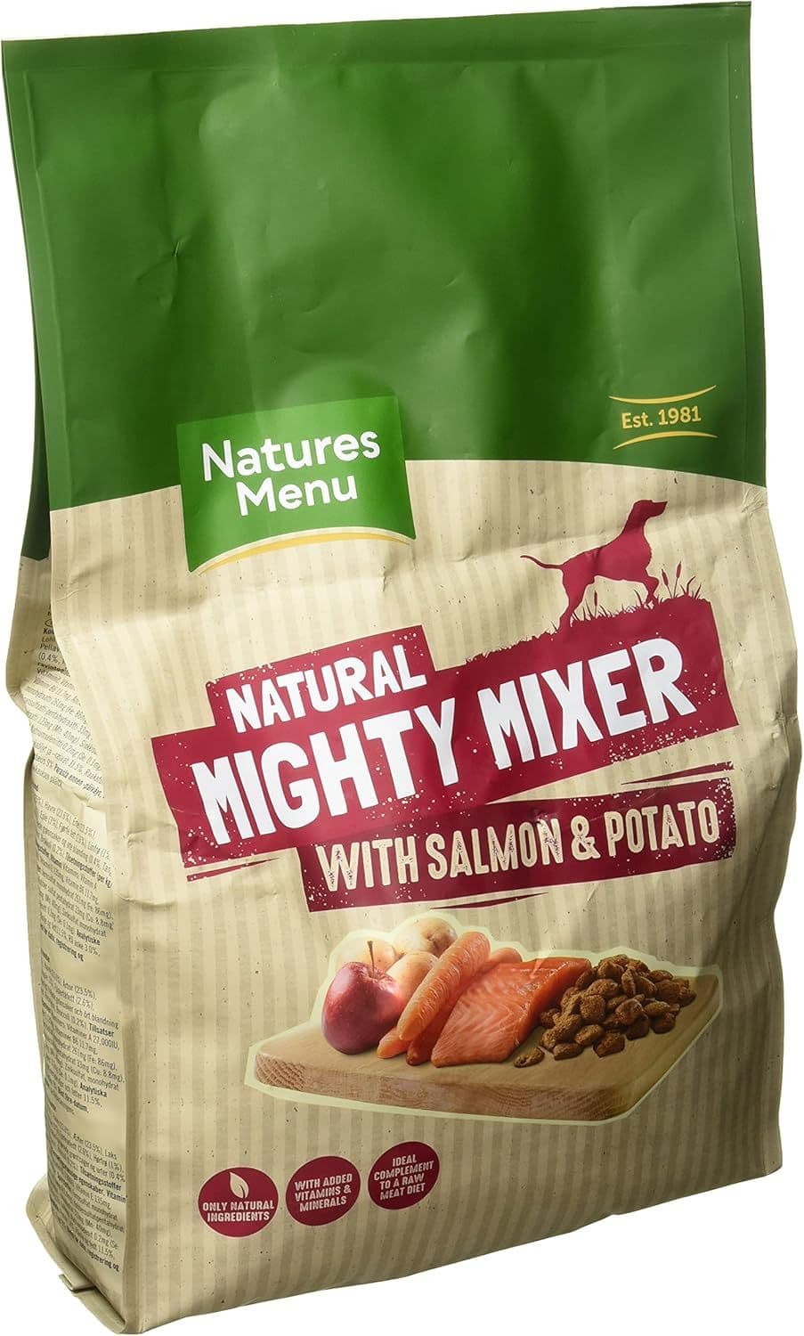 Natures Menu Mighty Mixer Biscuit Salmon & Potatoes (2kg)