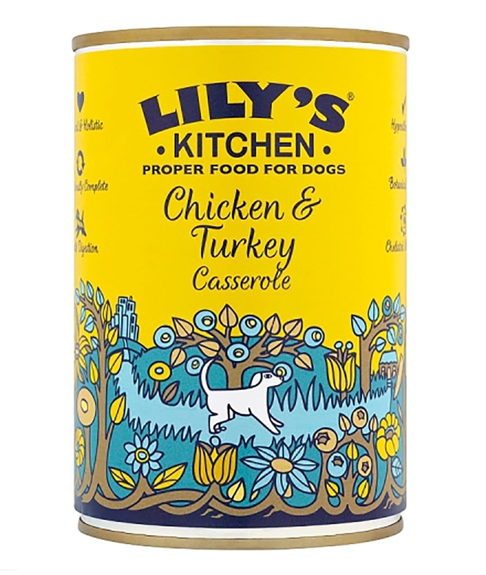 Lilys Kitchen Homestyle Chicken & Turkey Casserole (400g)