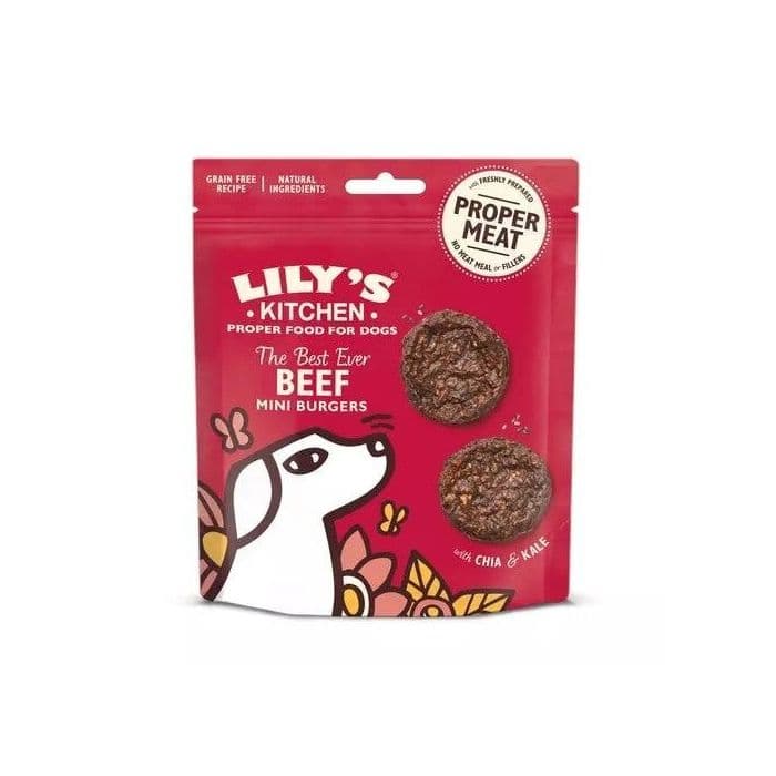 Lilys Kitchen The Best ever Beef Mini Burgers (70g)
