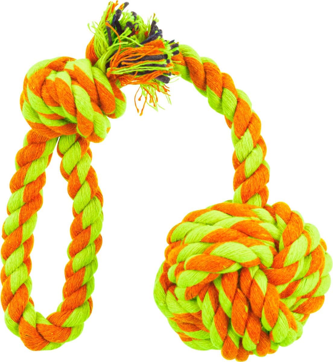 Trixie Playing rope with woven-in ball (ø 5.5×30cm)