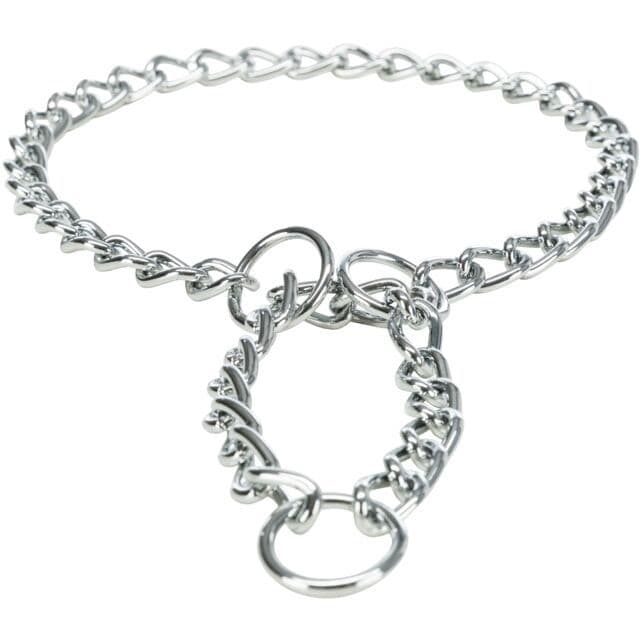 Trixie Semi Choke Chain, Single Row (L-XL)(55cm/3mm)