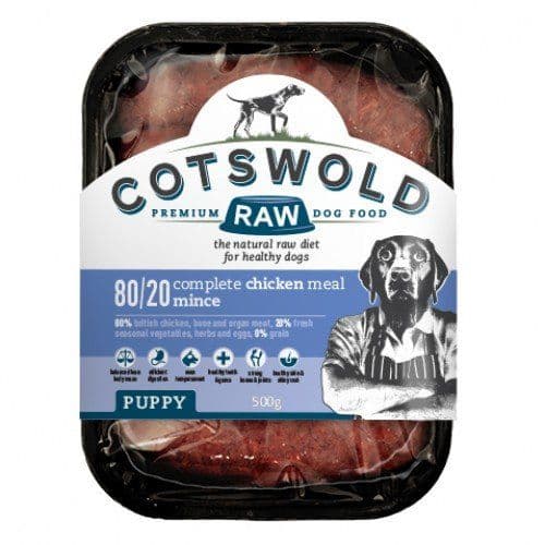 Cotswold Raw Puppy Chicken Mince (500g)