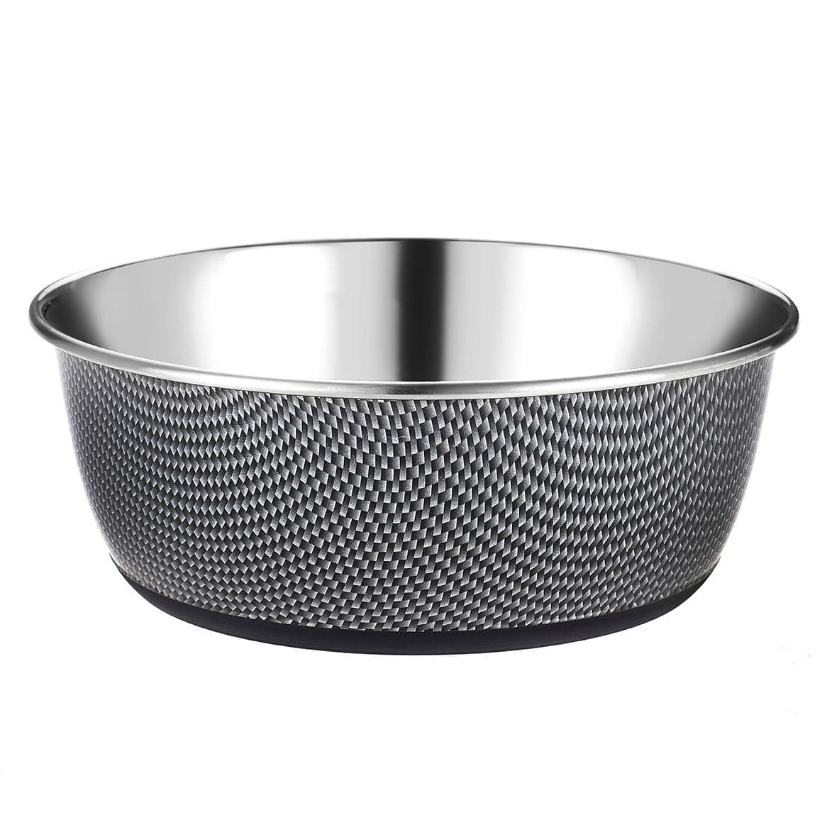 Classic Luxury Graphite Cubic Printed Dish (1900ml)