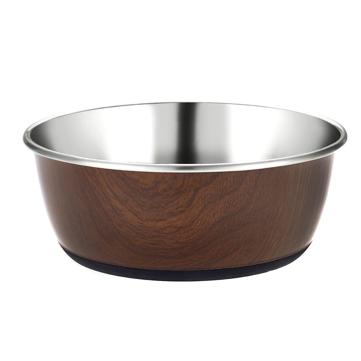 Classic Luxury Wood Effect Cubic Printed Dish (500ml)