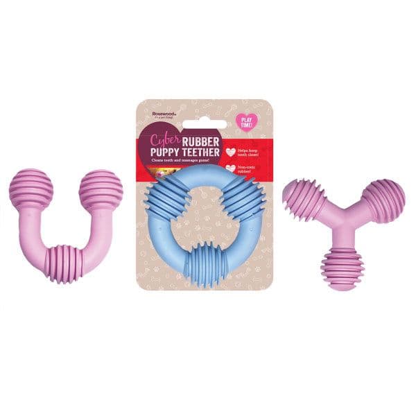 Rosewood Puppy Dental Teether Shapes Assorted