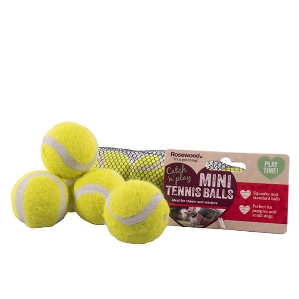 Rosewood Mini Assorted Tennis Ball (5pk)