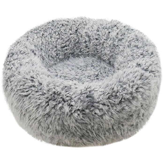 Rosewood Dog Sleeper Silver Fluff Comfort Bed (Medium)