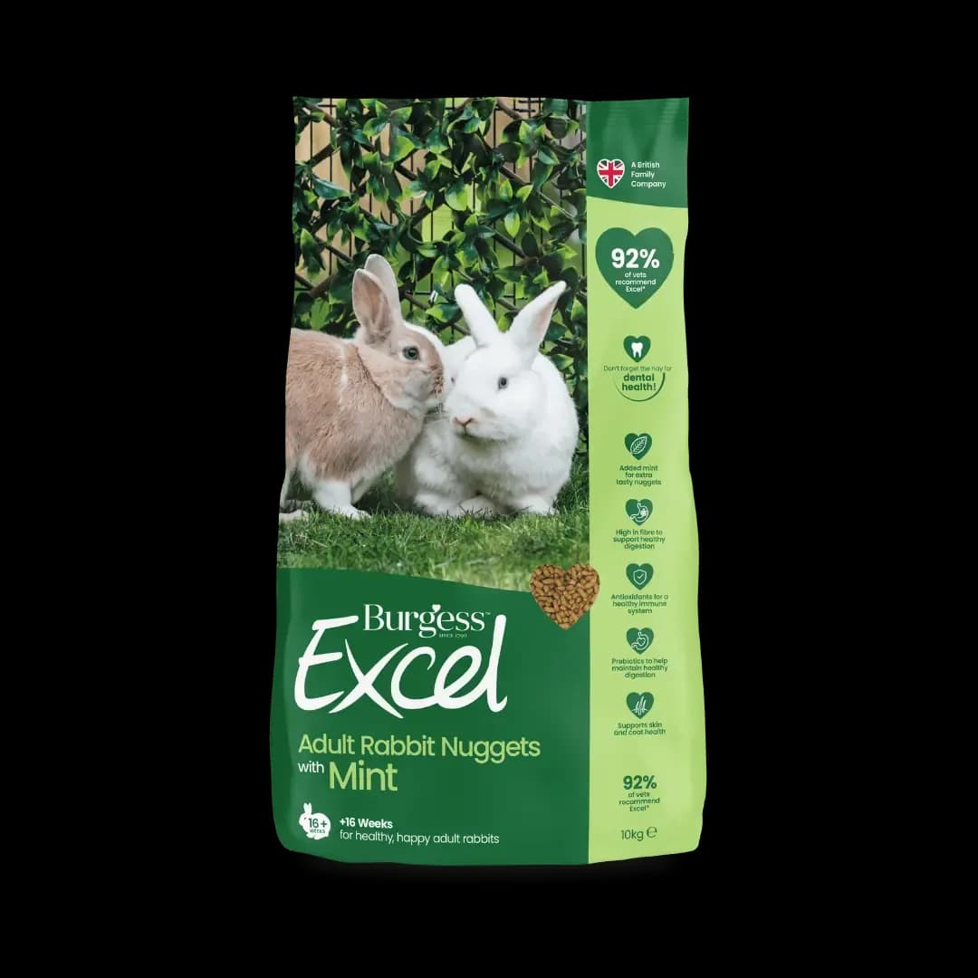 Burgess Excel Adult Rabbit Nuggets with Mint (Eco/KG)