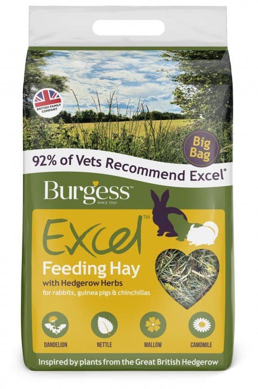 Burgess Excel Feeding Hay With Hedgerow Herbs (3kg)