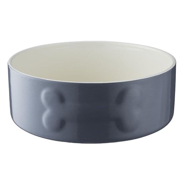 Mason Cash Colour Mix Grey Dog Bowl (20cm)