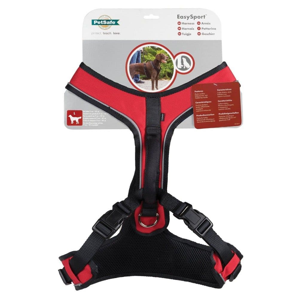 PetSafe EasySport Harness (Large, Red)