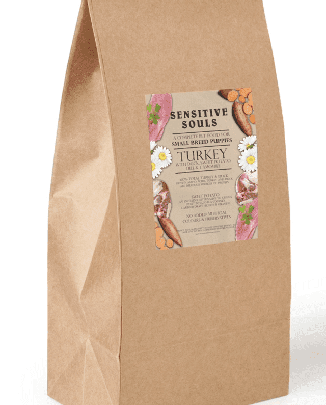 Mega Pet Grain Free Puppy Small Breed Turkey with Duck, Sweet Potato, Dill & Camomile (Eco/KG)