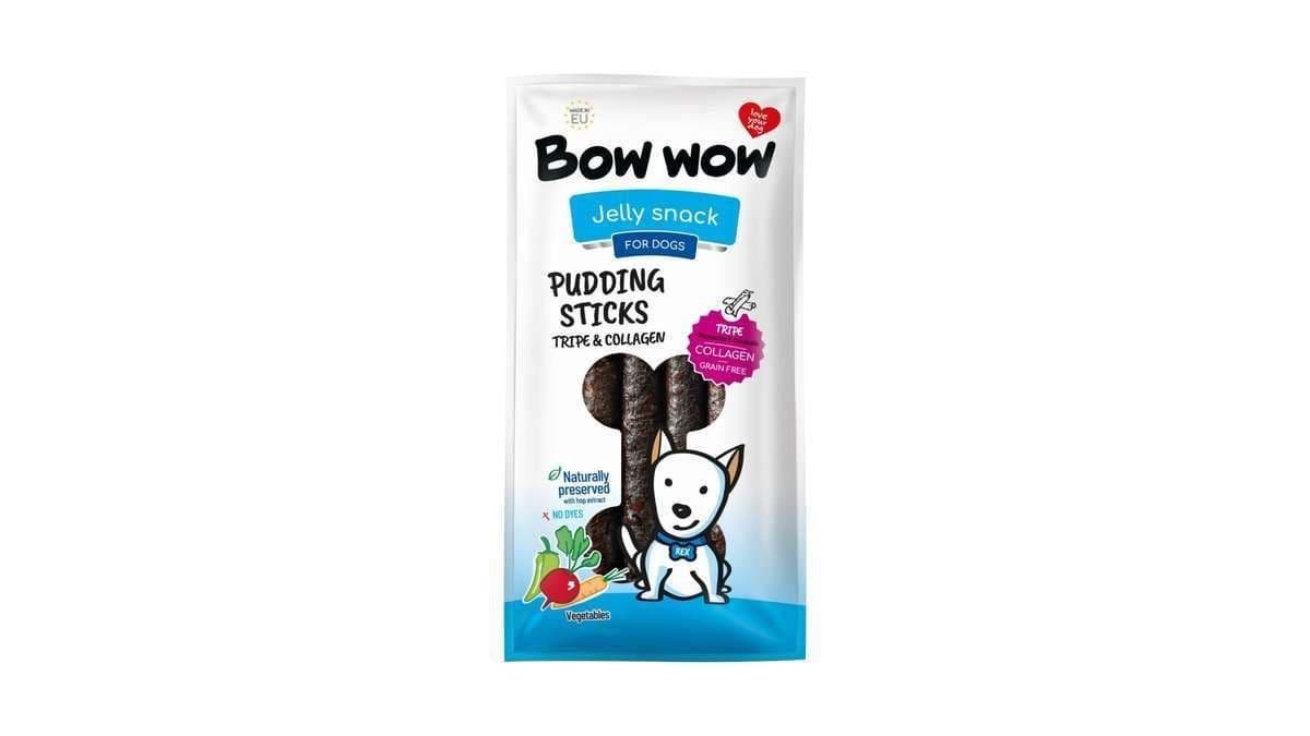 Bow Wow Pudding Sticks (Tripe & Collagen Caramel Flavour)