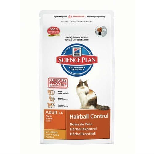 Hills Feline Adult Hairball Control with Chicken (1.5kg)