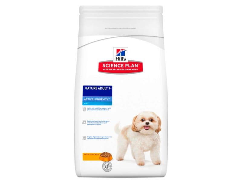 Hills Mature Adult 7+ Active Longevity Mini with Chicken 3kg