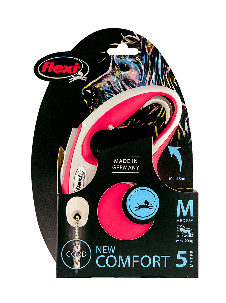 Flexi Comfort Cord Red (Medium)(8M)
