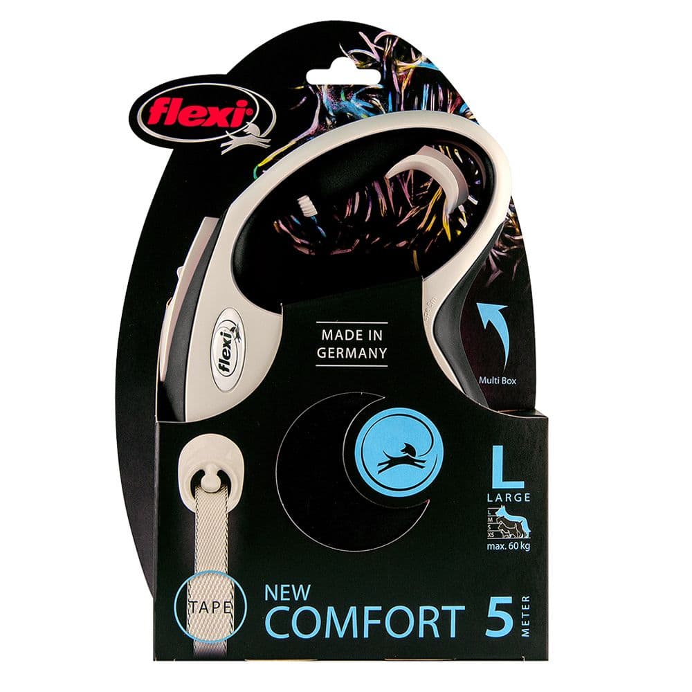 Flexi Comfort Tape Black (Large)(8M)