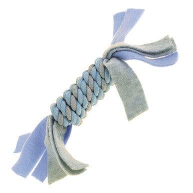 Happy Pet Products Little Rascals Fleecy Rope Coil (Blue)