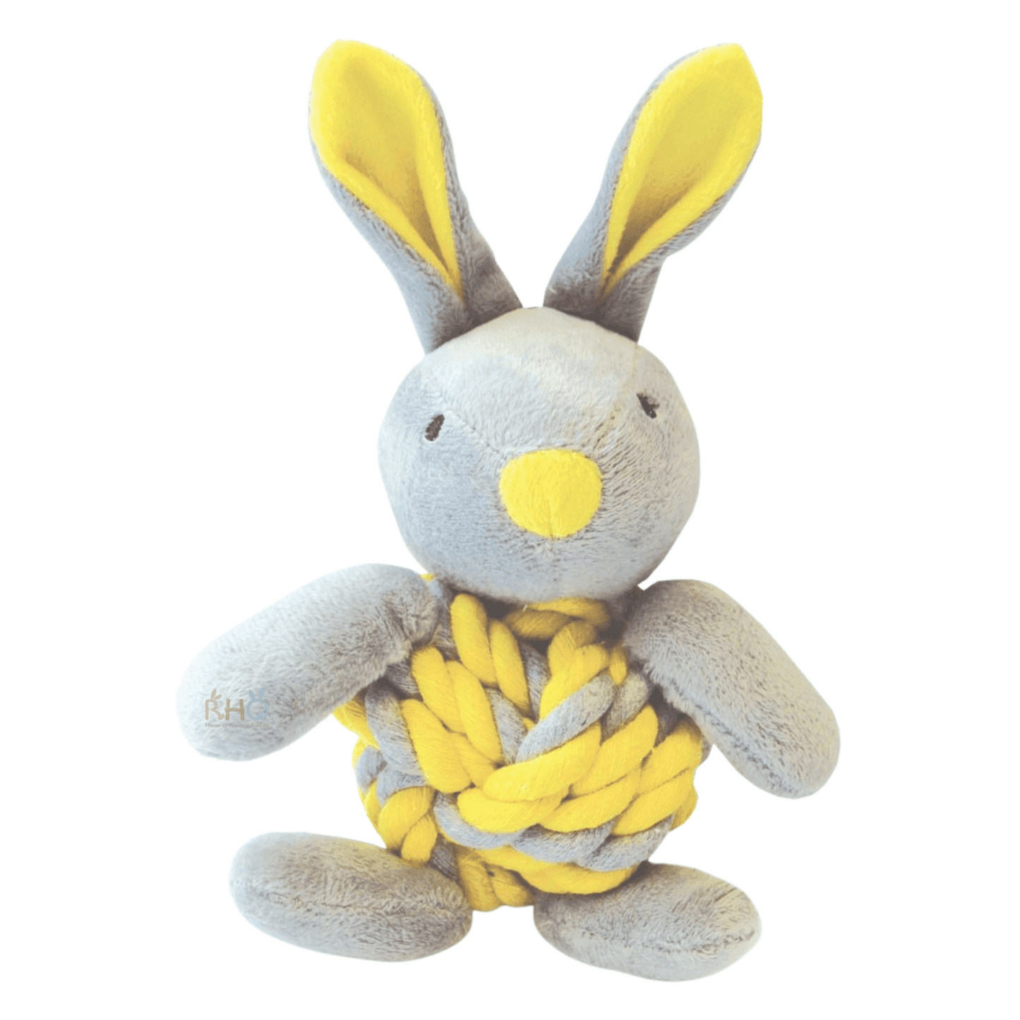 Happy Pet Products Little Rascals Knottie Bunny (Yellow)
