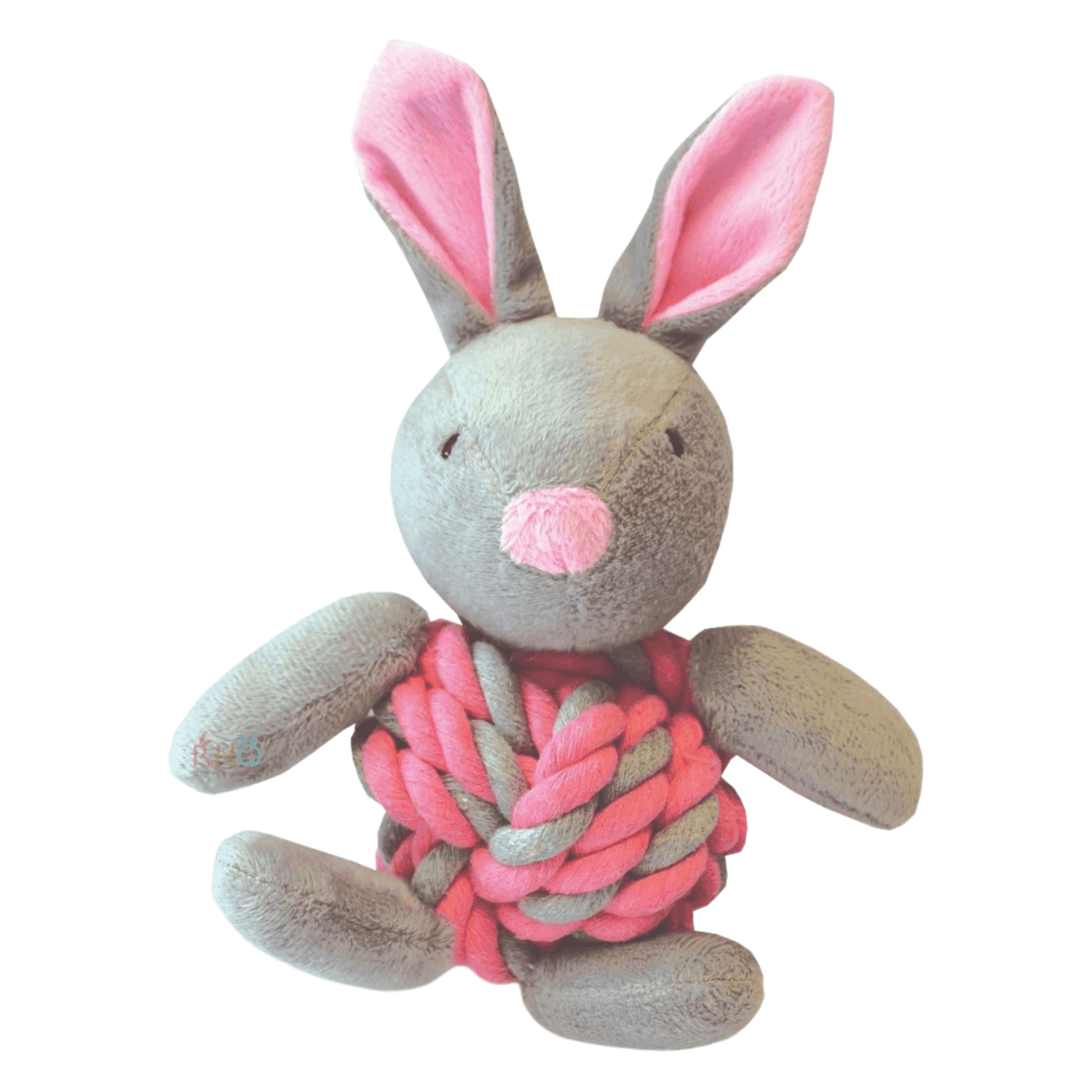 Happy Pet Products Little Rascals Knottie Bunny (Pink)