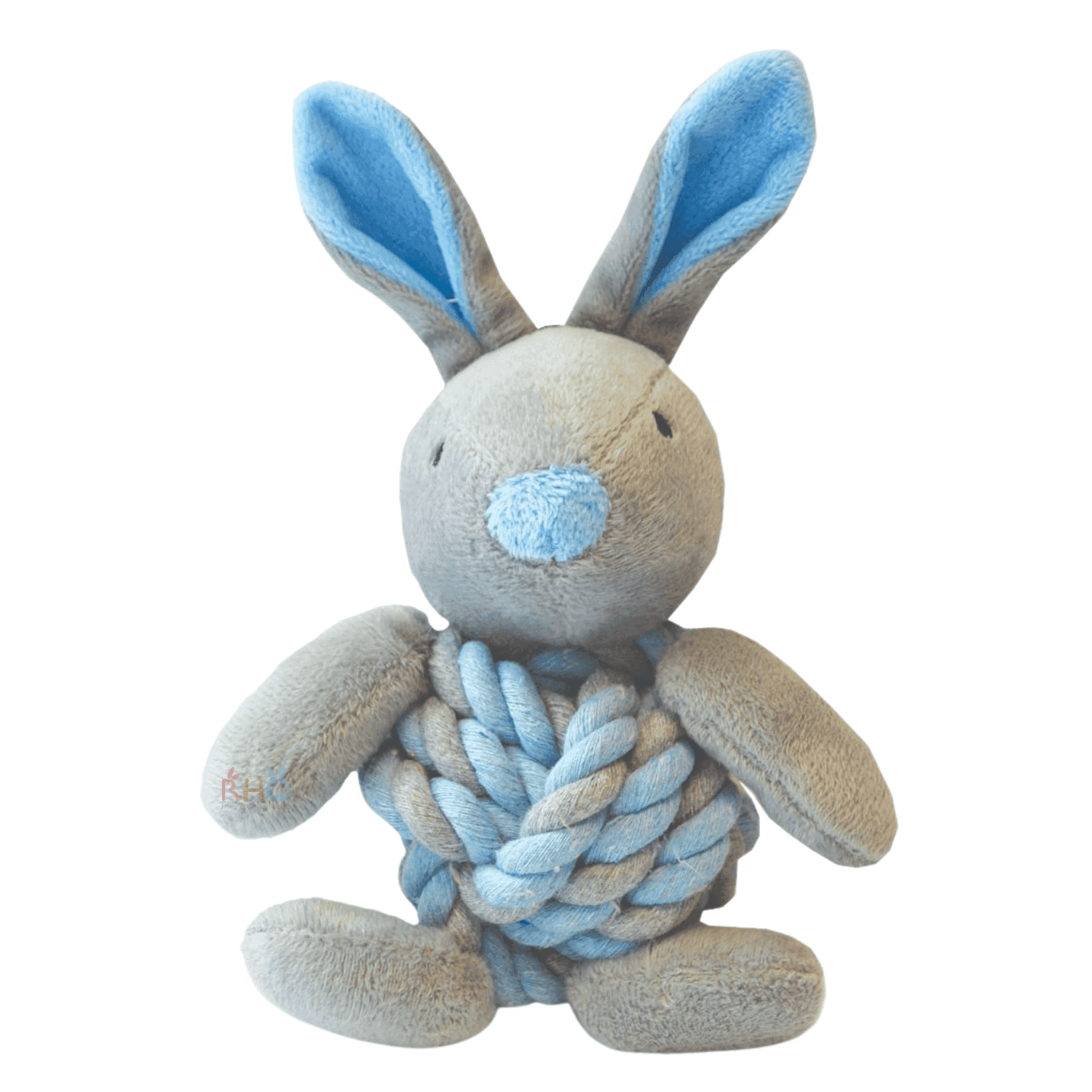 Happy Pet Products Little Rascals Knottie Bunny (Blue)