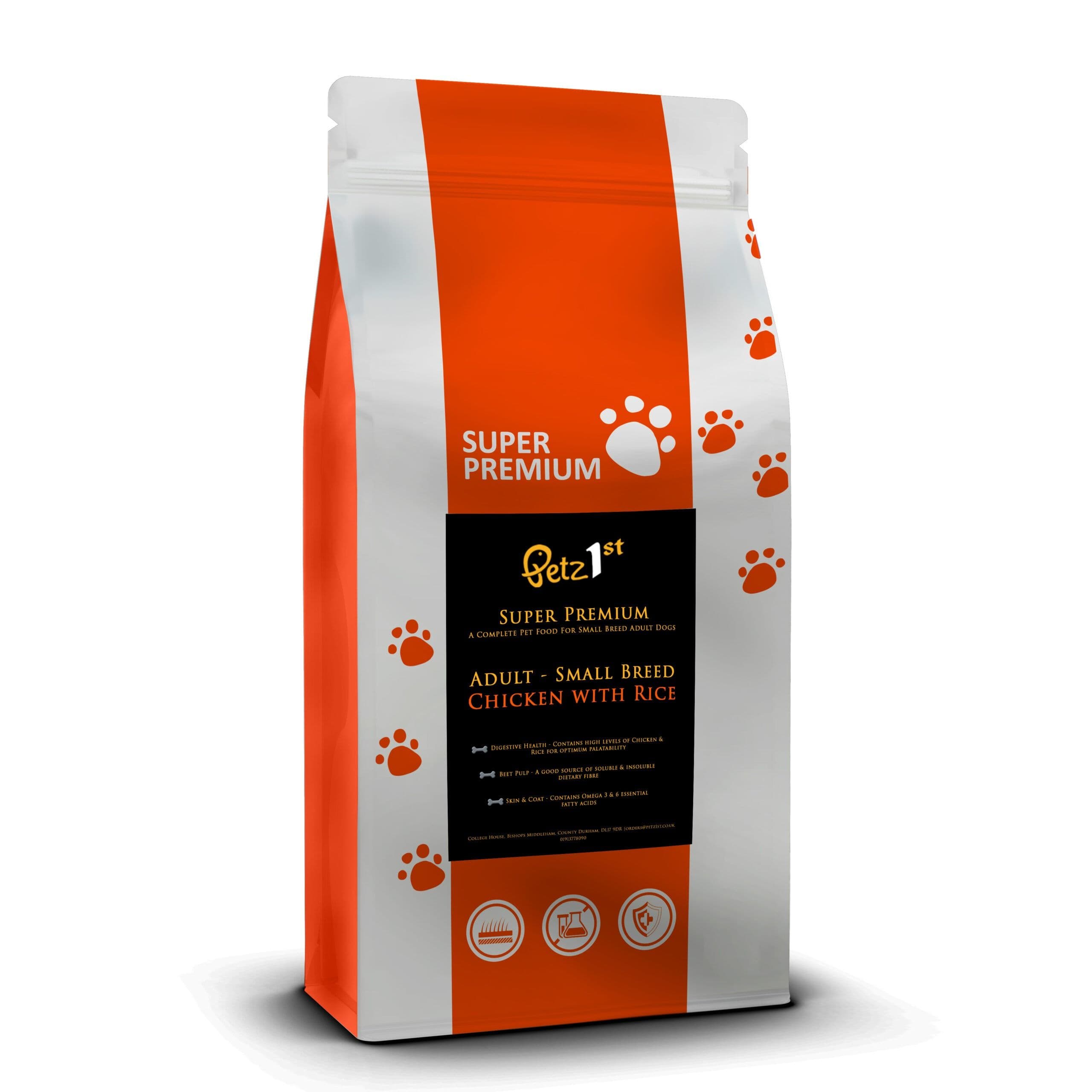 Mega Pet Super Premium Small Breed Chicken With Rice (12kg)