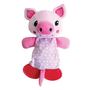 Happy Pet Products Little Rascals Play Teether (Pig)
