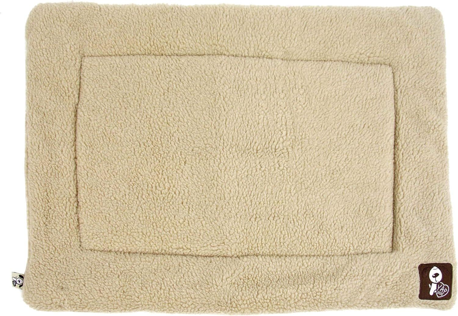 Happy Pet Products Cossii Beige Lambswool Cage Mat (24"x36")