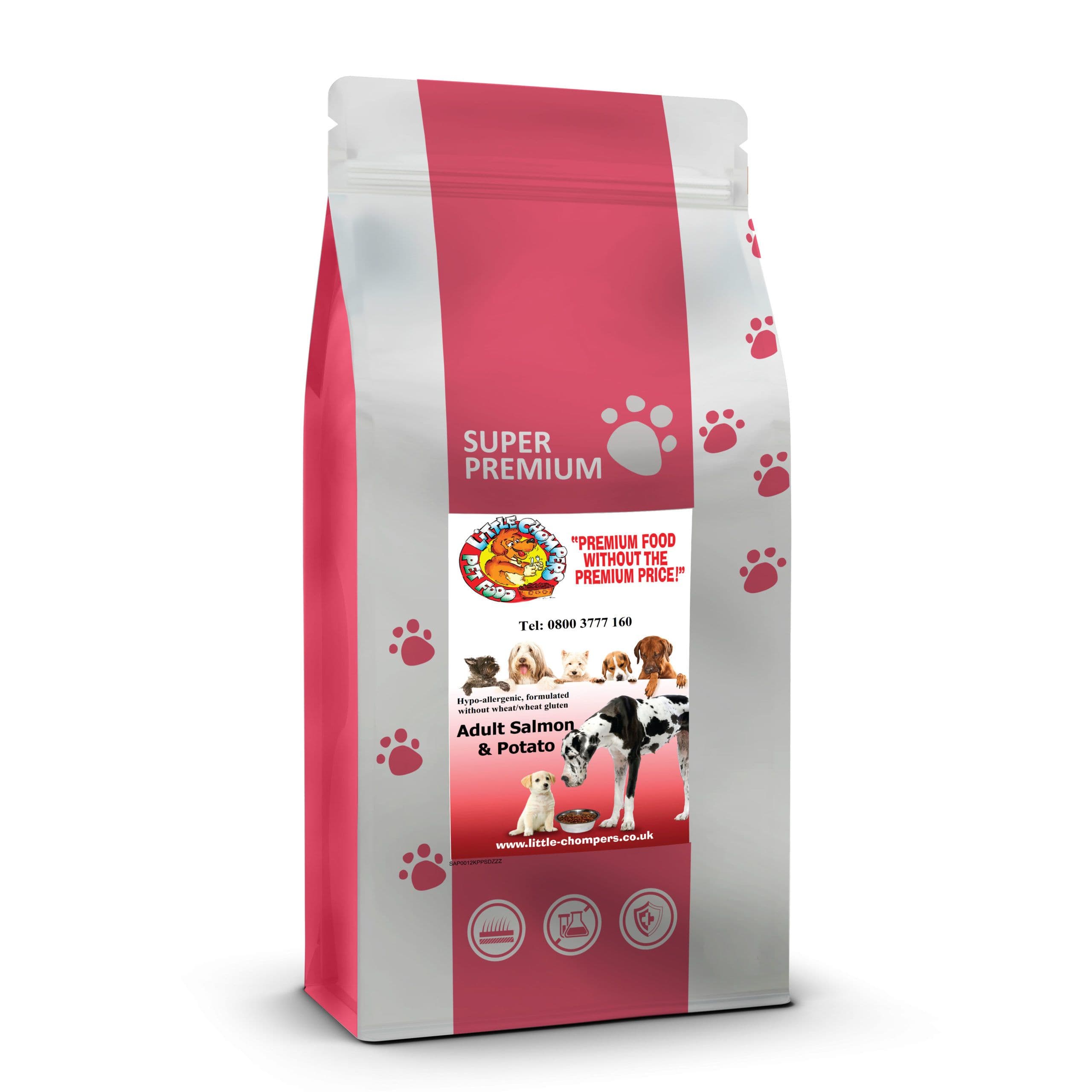 Mega Pet Super Premium Adult Working Dog Salmon & Potato (15kg)