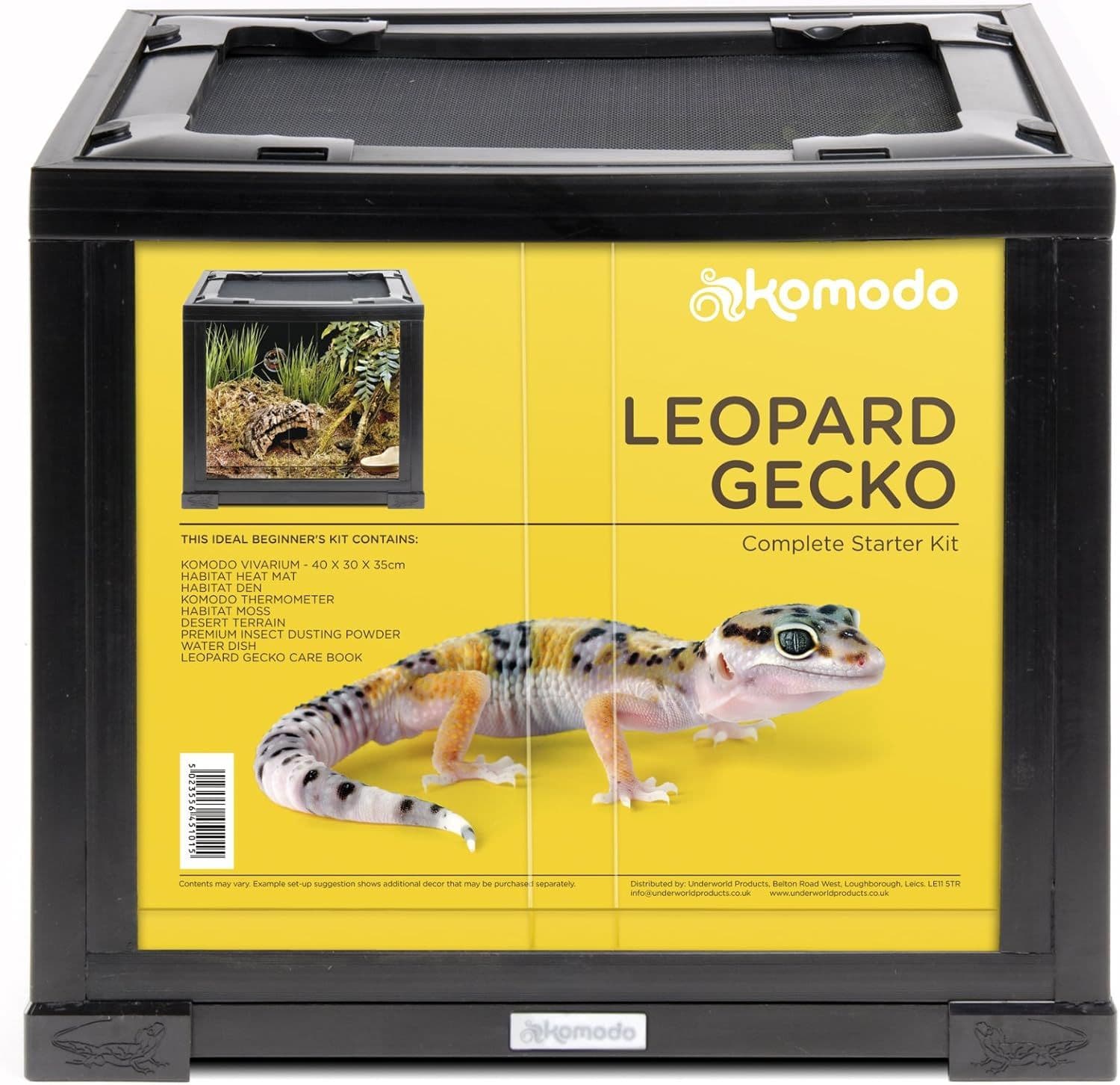 Komodo Starter Kit Leopard Gecko