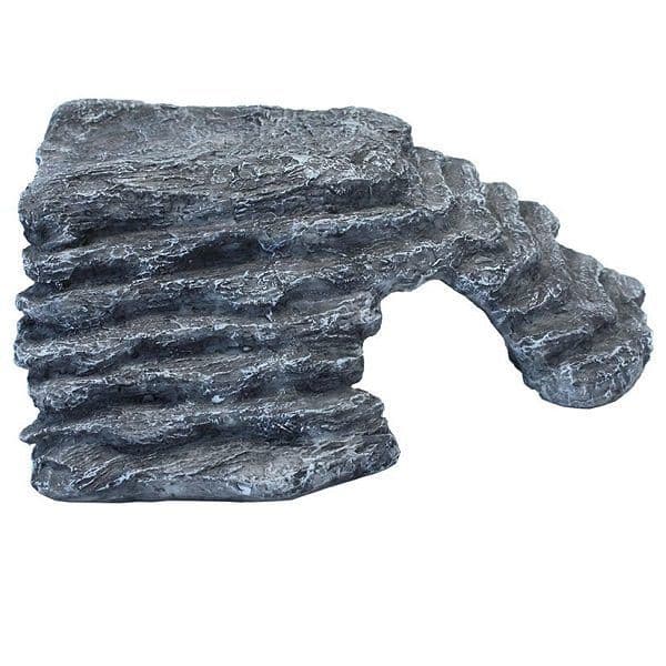Komodo Basking Platform Corner Ramp Grey - (Small)