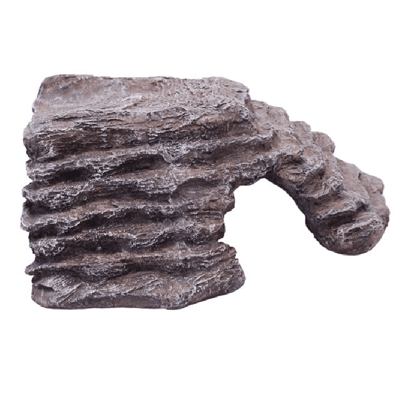 Komodo Basking Platform Corner Ramp Brown - (Large)