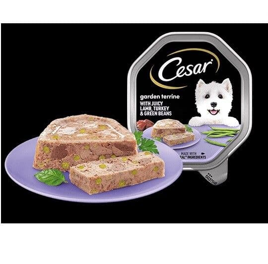 Cesar Garden Terrine With Juicy Lamb, Turkey & Green Beans (150g)