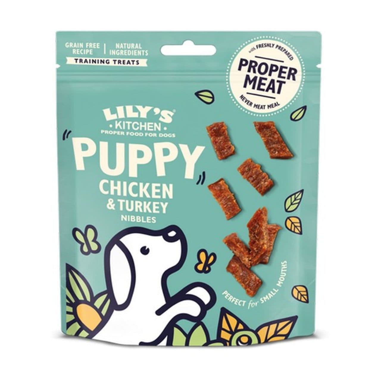 Lilys Kitchen Chicken & Turkey Nibbles For Puppies (70g)