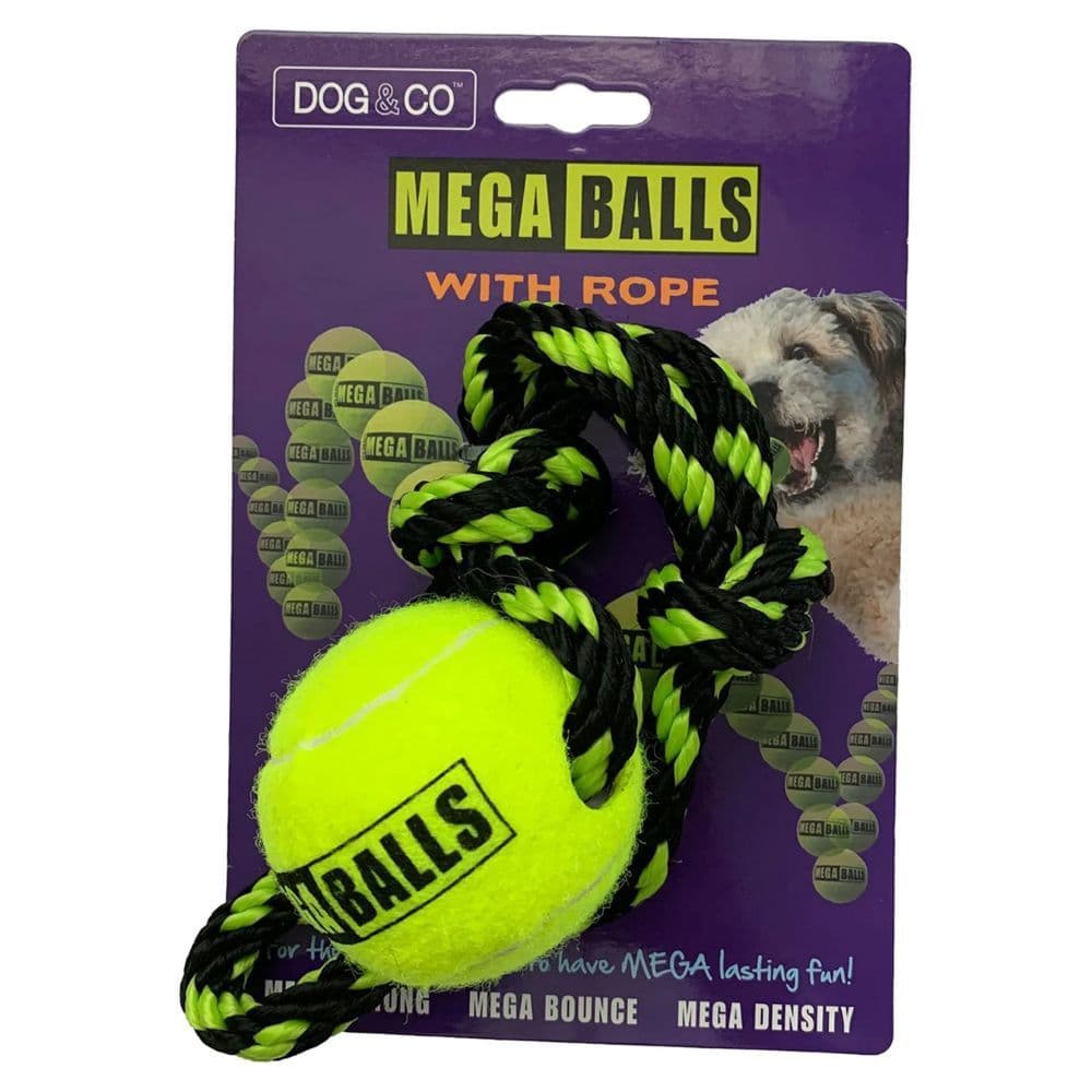 Hem & Boo Mega Ball With Rope (1.8”)