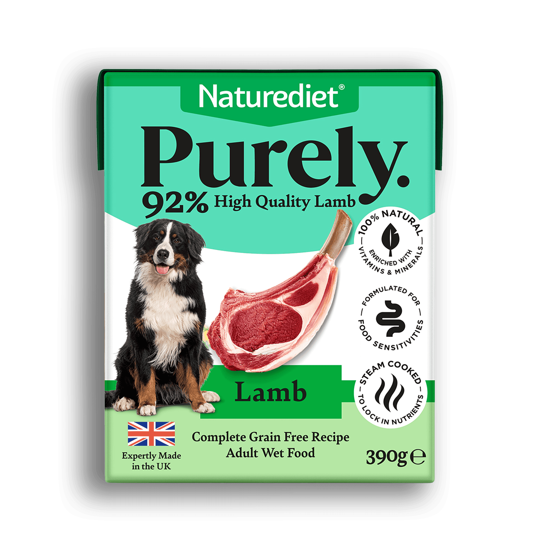 Naturediet Lamb (390g)